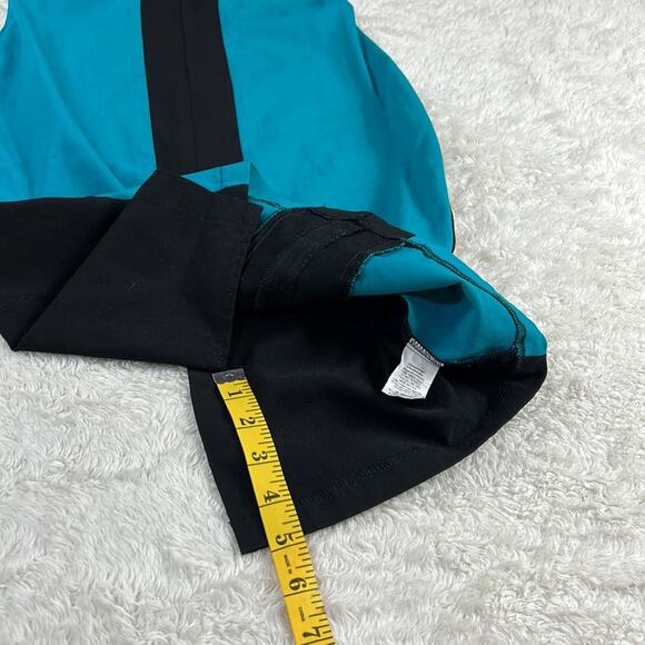Dresscode LA Teal and black sheath wiggle dress, size medium - Picture 9 of 9